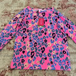 Pink Girls Lilly Pulitzer Shirt, Size XL